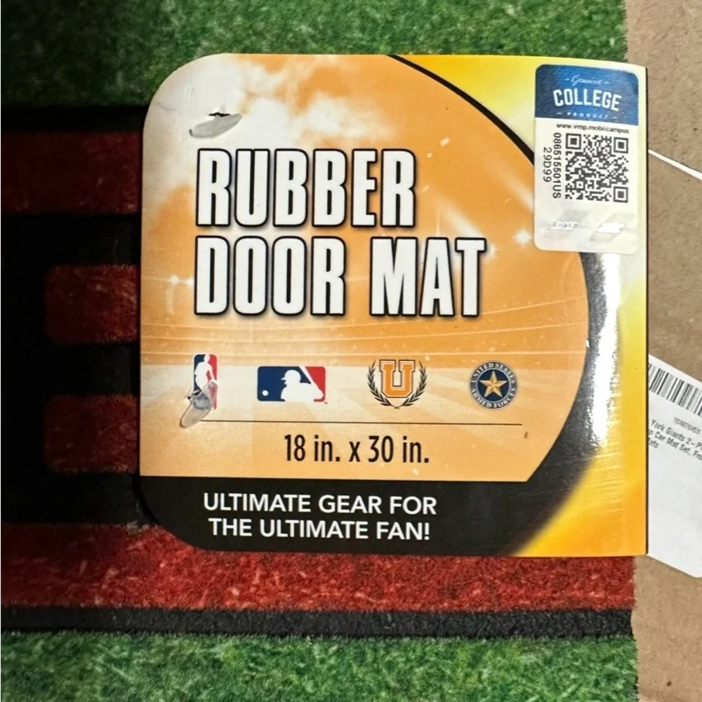 New NCAA Georgia Bulldogs Welcome Heavy Duty Rubber Door Mat
